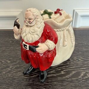 Vintage Gibson Santa Candy Container